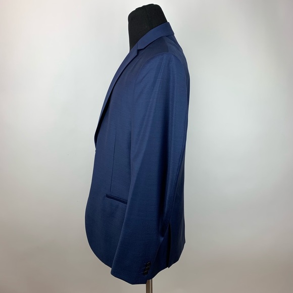 Theory Kris Illuminati Blue Suit Jacket - Picture 3 of 8